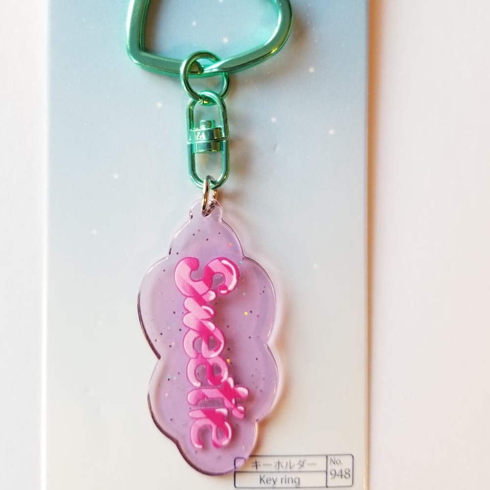 SWEETIE CLOUD HEART KEY RING - Picture 3 of 6